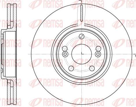 Kawe 6694 10 - Тормозной диск autospares.lv