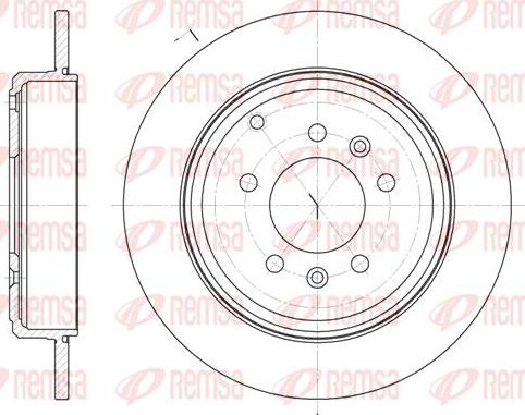 Kawe 6692 00 - Тормозной диск autospares.lv