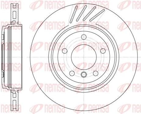 Kawe 6645 10 - Тормозной диск autospares.lv