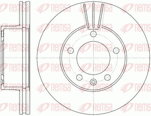 Kawe 6643 10 - Тормозной диск autospares.lv