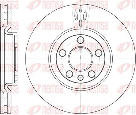 Kawe 6658 10 - Тормозной диск autospares.lv