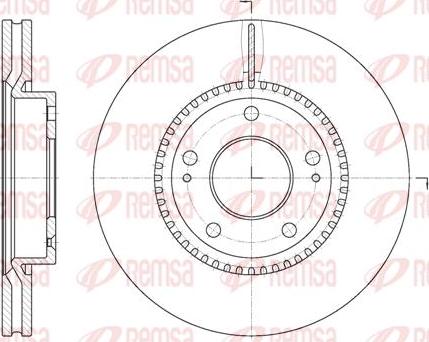 Kawe 6663 10 - Тормозной диск autospares.lv