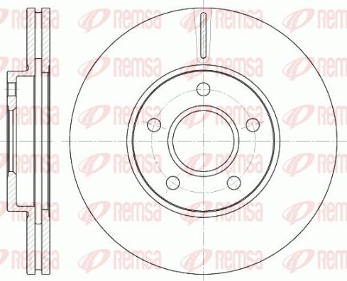 Kawe 6662 10 - Тормозной диск autospares.lv