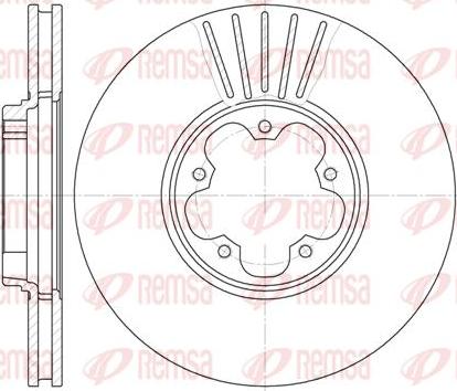 Kawe 6609 10 - Тормозной диск autospares.lv