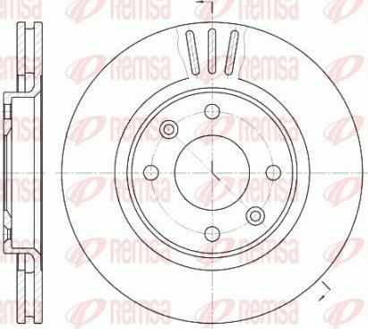 Kawe 6603 10 - Тормозной диск autospares.lv