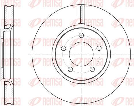 Kawe 66.0210 - Тормозной диск autospares.lv