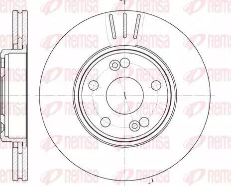 Kawe 6622 10 - Тормозной диск autospares.lv