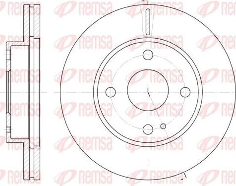 Kawe 6056 10 - Тормозной диск autospares.lv