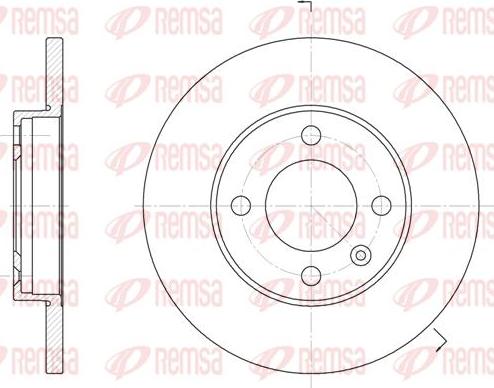 Kawe 6088 01 - Тормозной диск autospares.lv