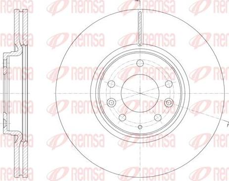 Kawe 61949 10 - Тормозной диск autospares.lv