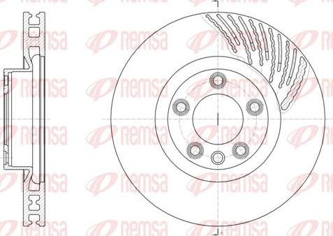 Kawe 61907 10 - Тормозной диск autospares.lv