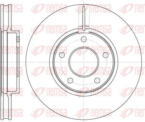 Kawe 61927 10 - Тормозной диск autospares.lv