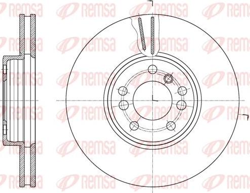 Kawe 61975 10 - Тормозной диск autospares.lv