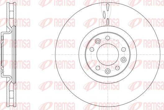 Kawe 61498 10 - Тормозной диск autospares.lv