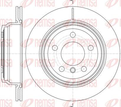 CAR MDC2356 - Тормозной диск autospares.lv