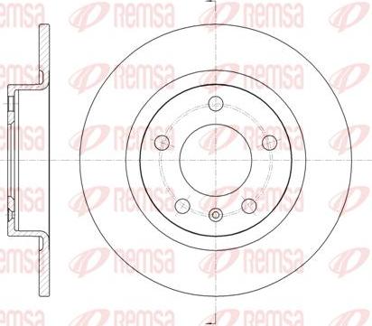 Kawe 61469 00 - Тормозной диск autospares.lv