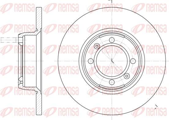 Kawe 6142 00 - Тормозной диск autospares.lv