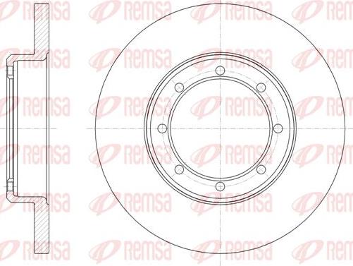 Kawe 61476 00 - Тормозной диск autospares.lv