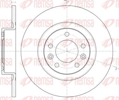 Kawe 61473 00 - Тормозной диск autospares.lv