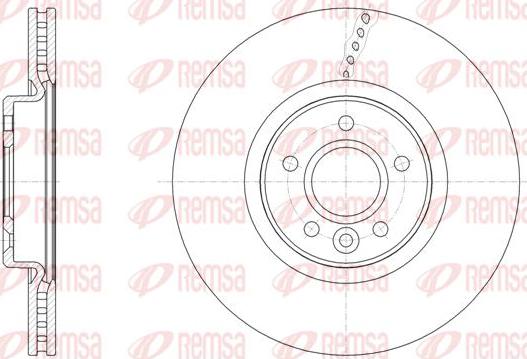 Kawe 61542 10 - Тормозной диск autospares.lv