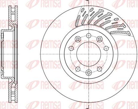 Kawe 61556 10 - Тормозной диск autospares.lv