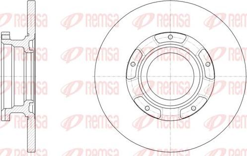 Kawe 61566 00 - Тормозной диск autospares.lv