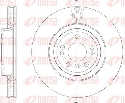 Kawe 61576 10 - Тормозной диск autospares.lv