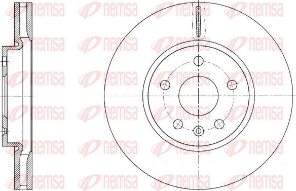 Kawe 61642 10 - Тормозной диск autospares.lv