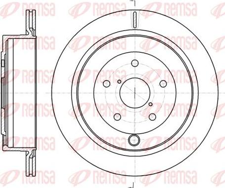 BENDIX PRT5794 - Тормозной диск autospares.lv