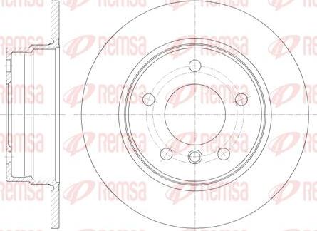 Kawe 61013 00 - Тормозной диск autospares.lv