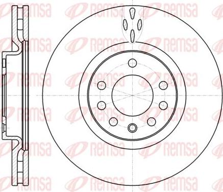 Kawe 61017 10 - Тормозной диск autospares.lv