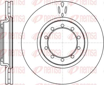 Casals 55232 - Тормозной диск autospares.lv