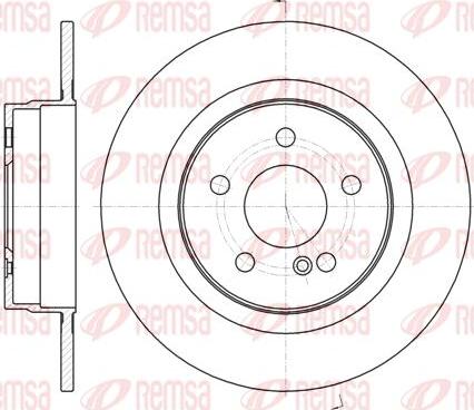 Kawe 61070 00 - Тормозной диск autospares.lv