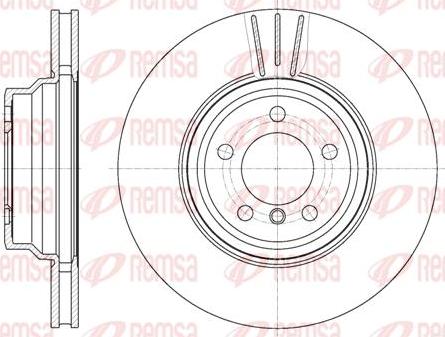 Kawe 61078 10 - Тормозной диск autospares.lv