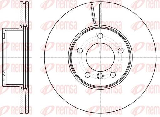 Kawe 61194 10 - Тормозной диск autospares.lv