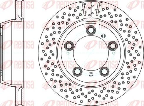 Kawe 61146 10 - Тормозной диск autospares.lv