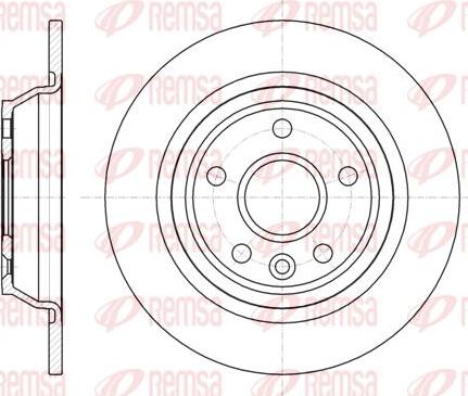 Kawe 61167 00 - Тормозной диск autospares.lv