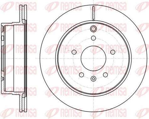 Kawe 61182 10 - Тормозной диск autospares.lv