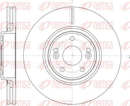 Kawe 61171 10 - Тормозной диск autospares.lv