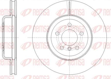 Kawe 61842 10 - Тормозной диск autospares.lv