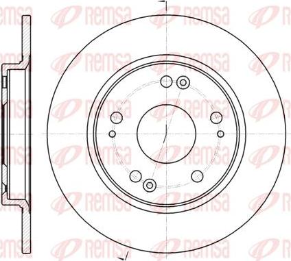 Kawe 61816 00 - Тормозной диск autospares.lv