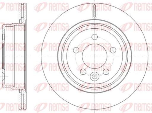 Kawe 61828 10 - Тормозной диск autospares.lv