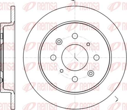 Kawe 61395 00 - Тормозной диск autospares.lv