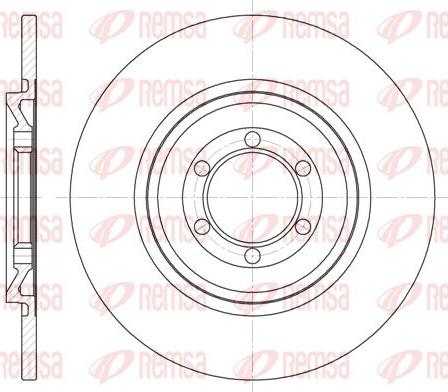 Kawe 6139 00 - Тормозной диск autospares.lv