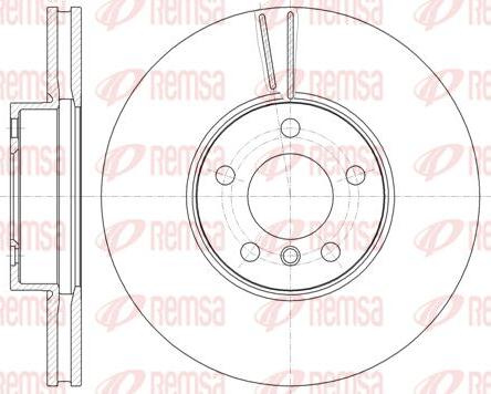 Kawe 61307 10 - Тормозной диск autospares.lv