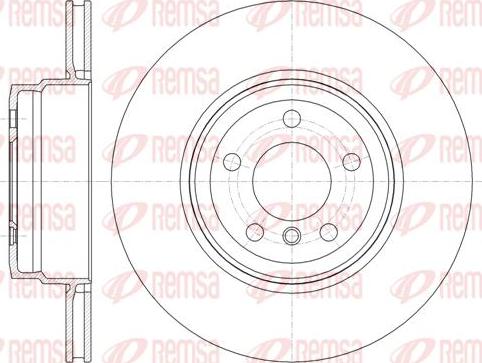 Kawe 61337 10 - Тормозной диск autospares.lv