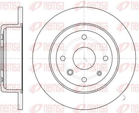 Kawe 61321 00 - Тормозной диск autospares.lv