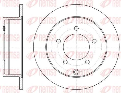 Kawe 61377 00 - Тормозной диск autospares.lv