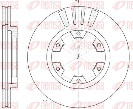 Kawe 61239 10 - Тормозной диск autospares.lv