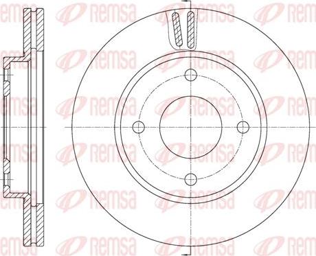 Kawe 61799 10 - Тормозной диск autospares.lv